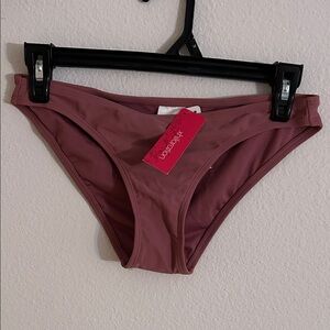 Xhilaration Women's Bikini Bottom - Dusty Rose